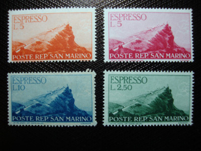 SAN MARINO 1945 SERIE MH/MNH foto