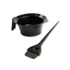 Set Vopsit Par Chique: Bol Plastic + Pensula Aplicare Vopsea, Accesorii Coafor Profesionale