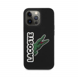 Cumpara ieftin Husa Cover Lacoste Silicon Glossy Printing Logo iPhone 13 Mini Negru