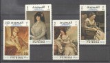 Fujeira 1968 Paintings EFIMEX Mi.288-291A MNH DE.207