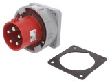 Conector AC Trifazat 63A 400VAC IP67 Soclu Tată