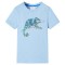 Tricou pentru copii cu m&acirc;neci scurte, albastru deschis, 92 12014