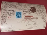 BARBADOS, SIR ROWLAND HILL - COLIŢĂ MNH, Nestampilat