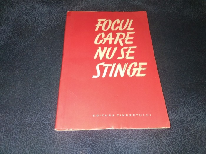 FOCUL CARE NU SE STINGE