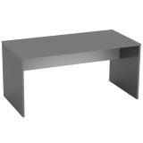 Cumpara ieftin Birou mdf gri Rioma 160x80x76 cm
