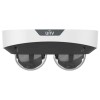 Dual Chanal - Camera IP, 2 x 4MP, lentila 2.8mm, IR 30m, Mic., Alarma, PoE, IK10 - UNV IPC3224SS-ADF28K-I1, Uniview