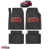 Covorase Auto TeamCar&reg; Tip Tavita Compatibile Opel Crossland (2020&ndash;prezent) - Suv, Red, Cauciuc