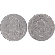 Romania 1982 - 25 bani, circulata