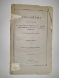 A371- Anuar oficial ministerial german pt. Bisericile evanghelice perioada 1850.