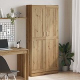 Gossi dulap inalt, stejar artizanal, 82,5x30,5x185 cm, lemn prelucrat