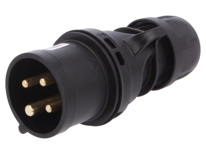 Conector alimentare trifazat 16A IP44