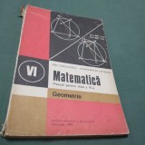 Cumpara ieftin MANUAL MATEMATICA CLASA VI GEOMETRIE /ION CUCULESCU /1979, Clasa 6