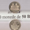 50 bani 2018 100 de ani de la Marea Unire fisic BNR cu 50 monede necirculate