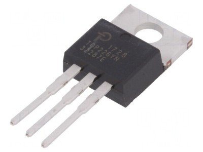 Controler PMIC AC/DC Switcher SMPS 90-110kHz TO220-3 6.4&amp;Omega; foto