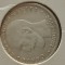 Moneda ARGINT CAROL 1 , 1866-1906, 1 LEU