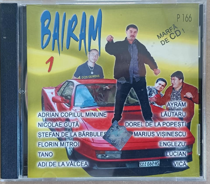 cd cu muzică de petrecere, manele, Bairam vol. 1