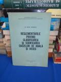 PETRU MURESAN - REGLEMENTARILE PRIVIND CLASIFICAREA CAUZELOR DE BOALA SI DECES @