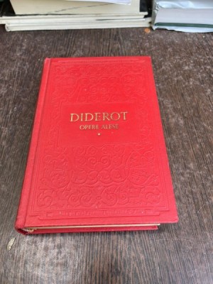 Diderot - Opere alese (volumul 1) foto