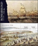 Aland (Finlanda) 2004 - Fortăreața Bomarsund, bătălie navala, carnet filatelic neuzat