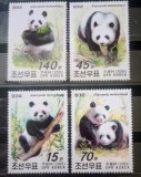 Coreea 2005 panda , ursuleți panda serie 4v nestampilata, Korea 2005, Nestampilat