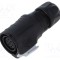 Conector circular mufă mamă 7 pini 5A 250V IP67 drept LUTRONIC