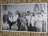 FOTOGRAFIE CATEDRA DE PICTURA 1996 VASILE GRIGORE ,Ștefan C&acirc;lția, Vladimir Zamfirescu,Sorin Ilfoveanu...