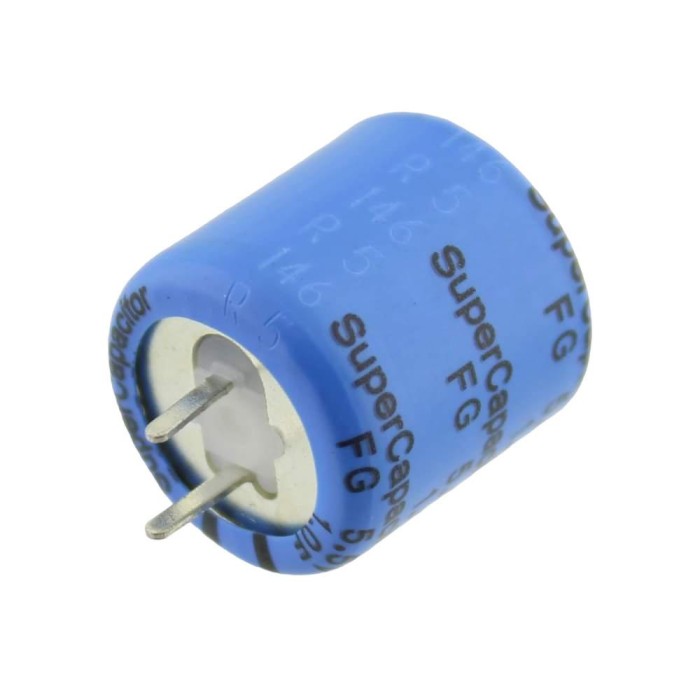 Supercondensator, 0.1F, 5.5V DC, KEMET - FT0H104ZF