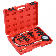 Set tester compresie motor Diesel cu manometru,12 piese