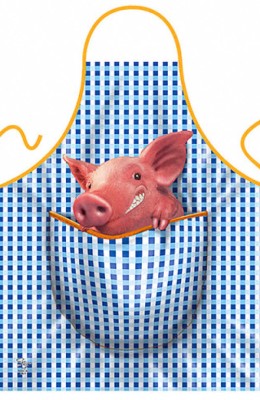Sort Bucatarie Funny Pig - Porcul Vesel foto