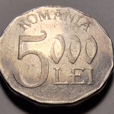 Moneda 5000 lei 2002