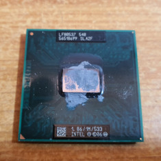 CPU Laptop Intel Celeron M 540 m540 1m, 1.86 Ghz 533 Mhz Fsb Sla2f Socket P