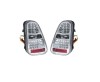 Stop spate, lampa Mini One/Cooper/Cabrio (R50/R52/R53), 07.2004-07.2007, model tuning, montare spate, stanga+dreapta, cu indicator led; LED+W16W; cro