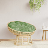 vidaXL Pernă rotundă, model frunze, &Oslash; 100 x 11 cm, țesătură Oxford 361981