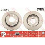 Set discuri frana Ssangyong Actyon I, Actyon Sports 1 (Qj), Actyon Sports Ii, Kyron, Rexton / Rexton 2 (Gab ), Rexton / Rexton 2 Van, Rexton W / Rext, Trw