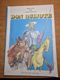 carte pentru copii - don quijote - miguel de cervantes - din anul 1986 - carte format mare