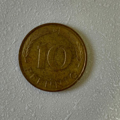 Moneda 10 PFENNIG - 1991 D - Germania - KM 108 (286)