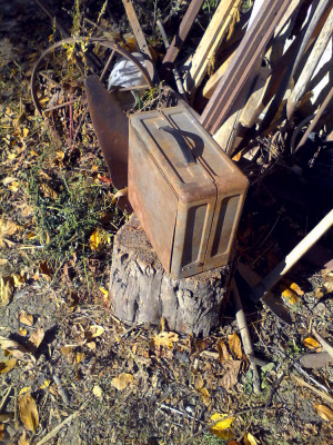 Lada metalica de munitie Armata Elvetiana foto
