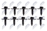 Clema, clips fixare BMW seria 3 -2019, X1 2009-, X3 2010-, X5 2013-, X6 2014-; set 10 bucati; 51710301023; NTY, aftermarket