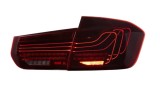 Set lampi spate, stopuri Bmw Seria 3 (F30), 01.2012-12.2019, Sedan, montare spate, stanga+dreapta, indicator dinamic; Laser+LED; rosu; Tuning, Vland