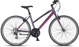 Bicicleta Trekking Mosso Legarda 2321-LDM-V , roata 28 , culoare gri roz, cadru din aluminiu - 460mm