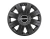 Set 4 capace roti Cosmos Negru R15, pentru gama auto Daewoo, Autohelix MSA