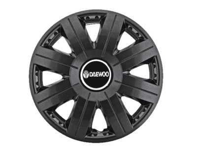 Set 4 capace roti Cosmos Negru R15, pentru gama auto Daewoo foto