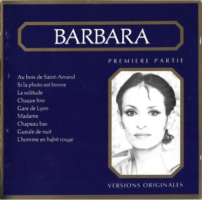 CD -Barbara &amp;lrm;&amp;ndash; Premi&amp;egrave;re Partie - Versions Originales, original foto