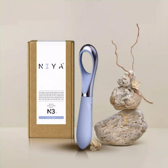 NIYA 3 - Vibrator pentru clitoris, mov, 16.8 cm