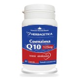 Coenzima Q10, 125 mg, 30 capsule, Herbagetica