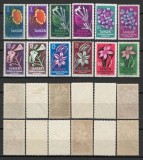 Tanger - timbre telegraf - Flori - MNH cu DEFECTE minore
