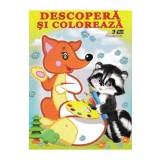 Animale de padure - Descopera si coloreaza