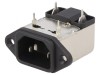 Conector Alimentare AC Soclu Tată 1A 250VAC IEC 60320 6mH