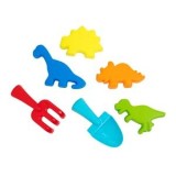 Set Forme pentru Nisip cu Dinozauri, 6 buc, Multicolor, CMCLASS