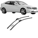 Cumpara ieftin Set stergatoare auto MERCEDES-BENZ CLC-CLASS (CL203) 2008-2011, pentru parbriz, Valeo Silencio Xtrm